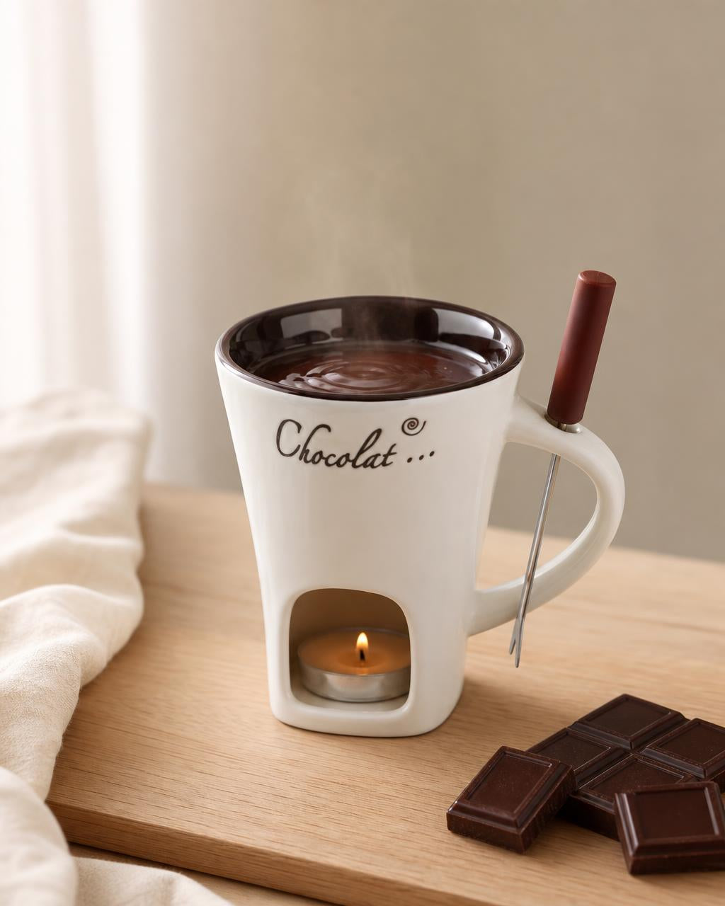Añade el chocolate